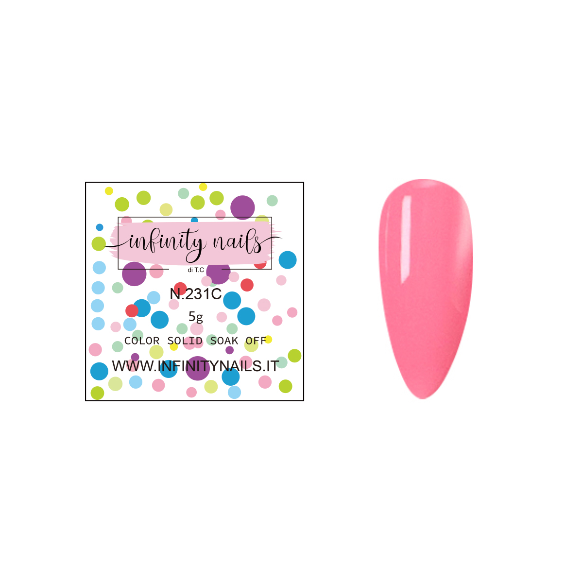 231 C COLORE 3.5gr SOLID INFINITY NAILS